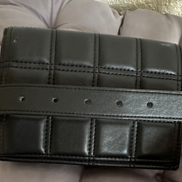 Black Quilted Women's Bag - Picture 3 of 3